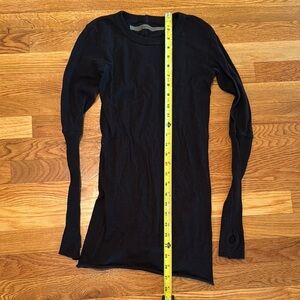 Enzo costa Black Long Sleeve Sweater w/thumbholes